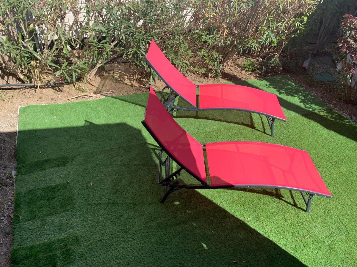 Mobilhome Vias Plage Dans Camping ภายนอก รูปภาพ