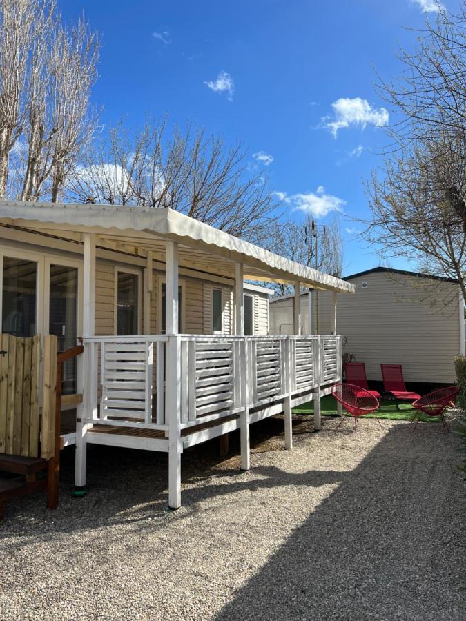Mobilhome Vias Plage Dans Camping ภายนอก รูปภาพ