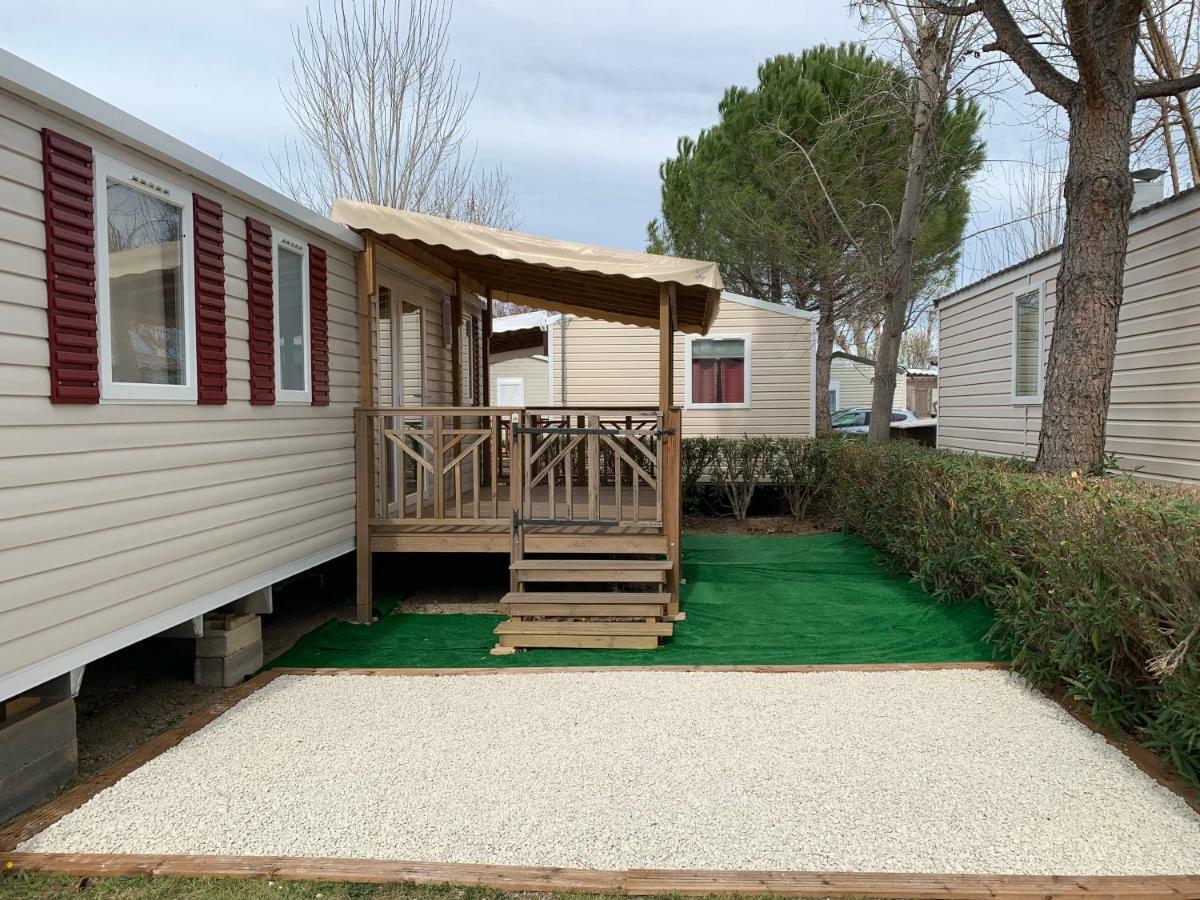 Mobilhome Vias Plage Dans Camping ภายนอก รูปภาพ