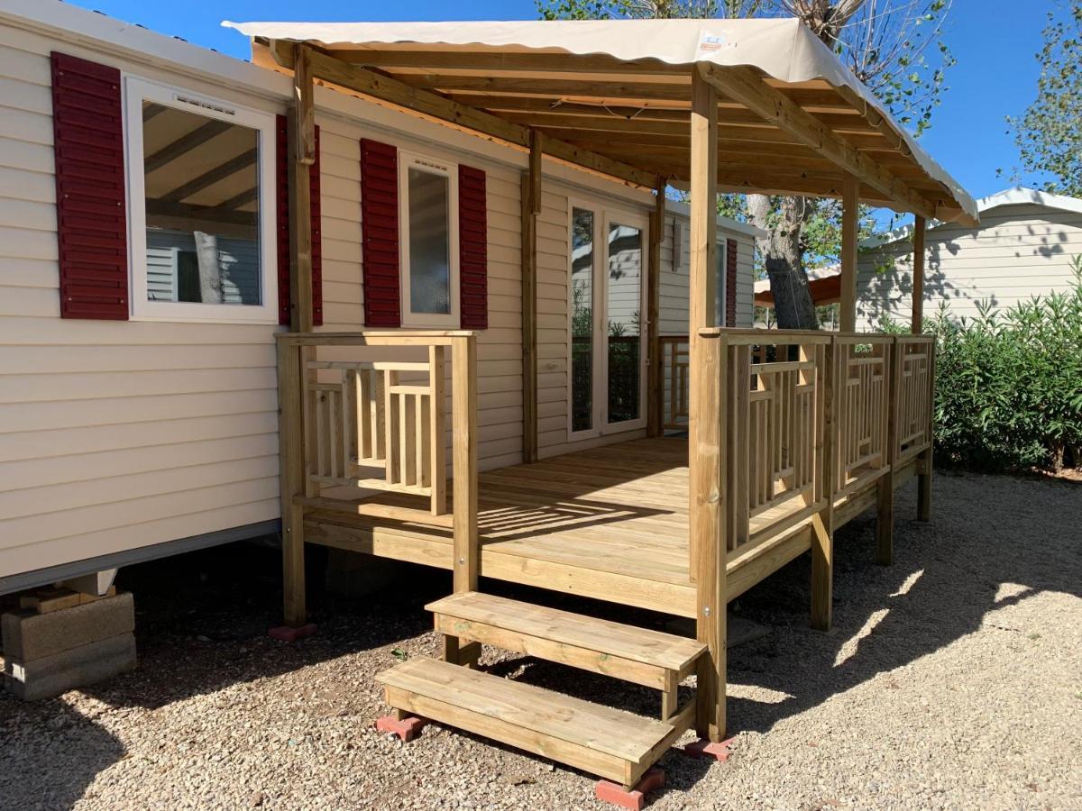 Mobilhome Vias Plage Dans Camping ภายนอก รูปภาพ